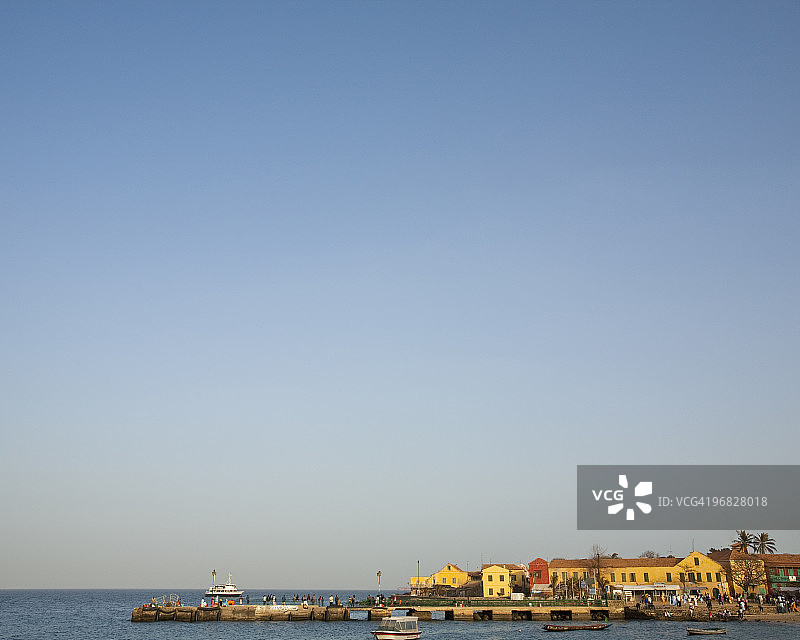 戈雷岛港口，塞内加尔图片素材