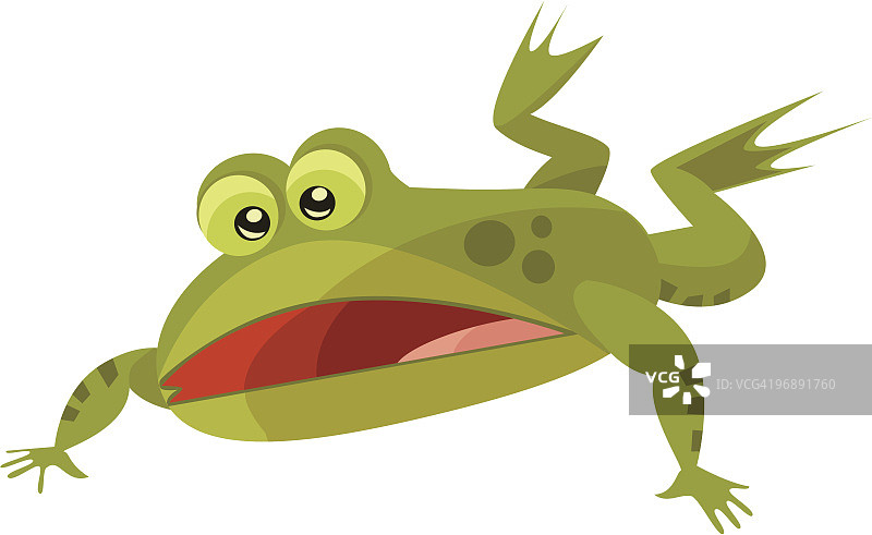 下降的青蛙图片素材