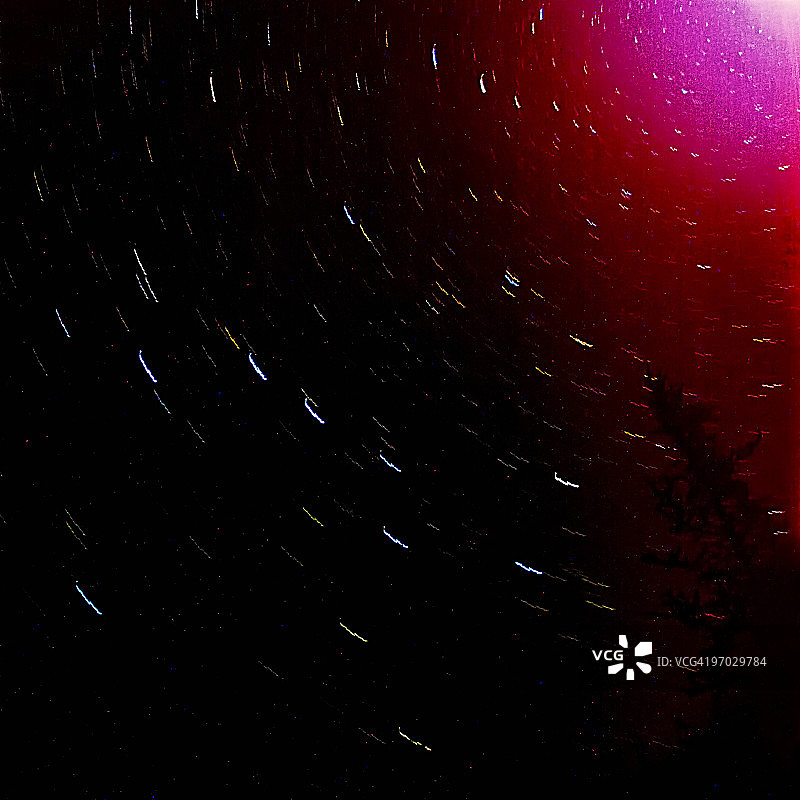 星迹和像素尘埃图片素材