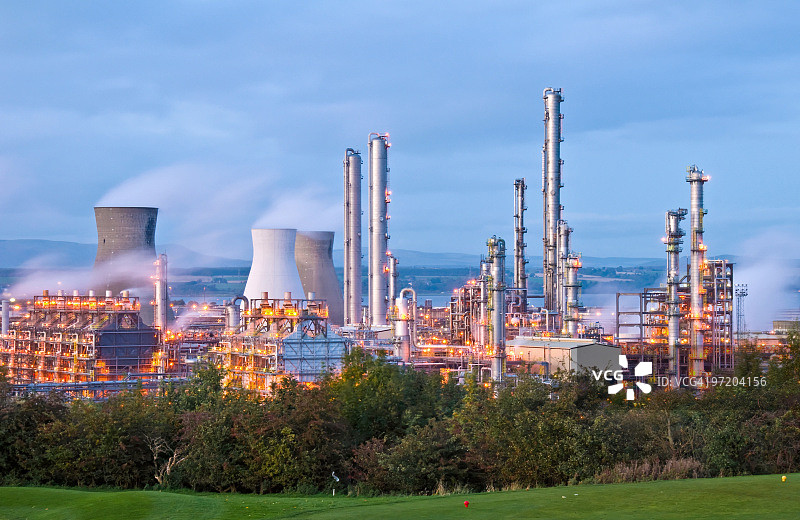 格兰杰默斯石化厂图片素材