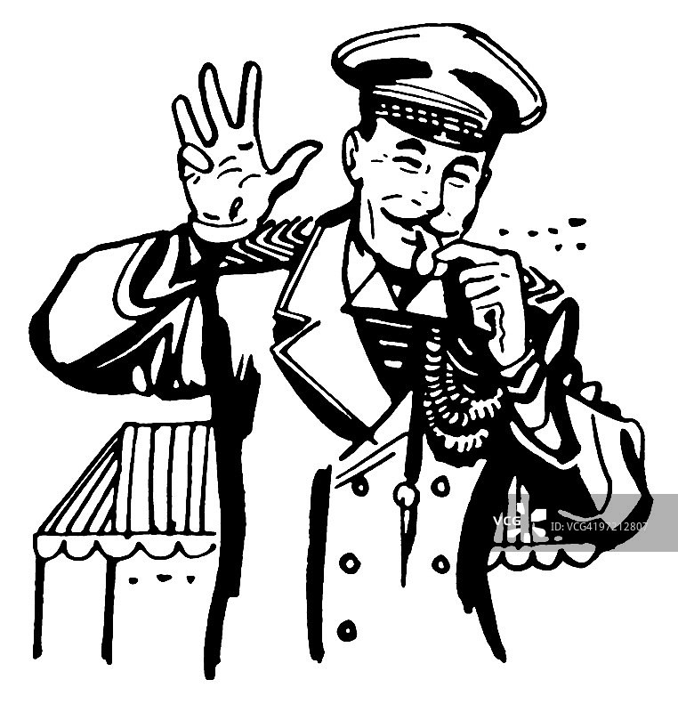 门卫图片素材
