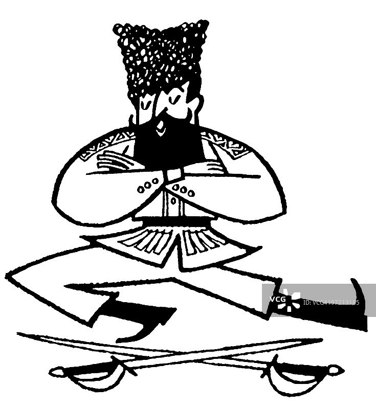 俄罗斯舞蹈演员图片素材