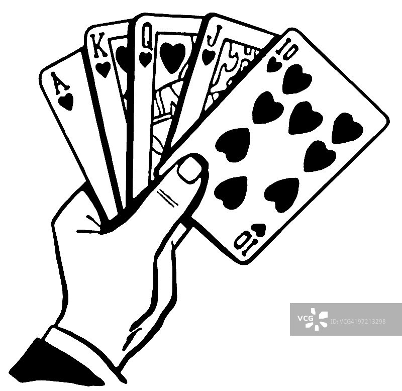 扑克牌图片素材