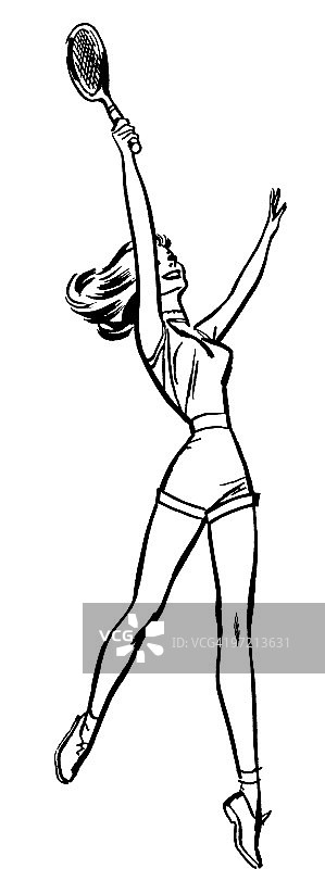 网球运动员图片素材