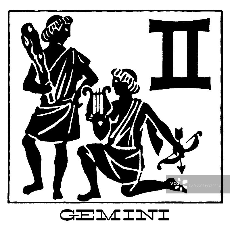 双子座图片素材
