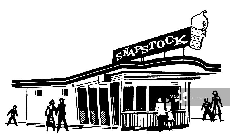 Snapstock冰淇淋店图片素材