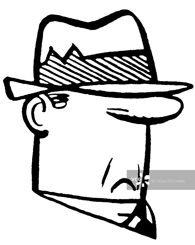 戴帽子的男人图片素材