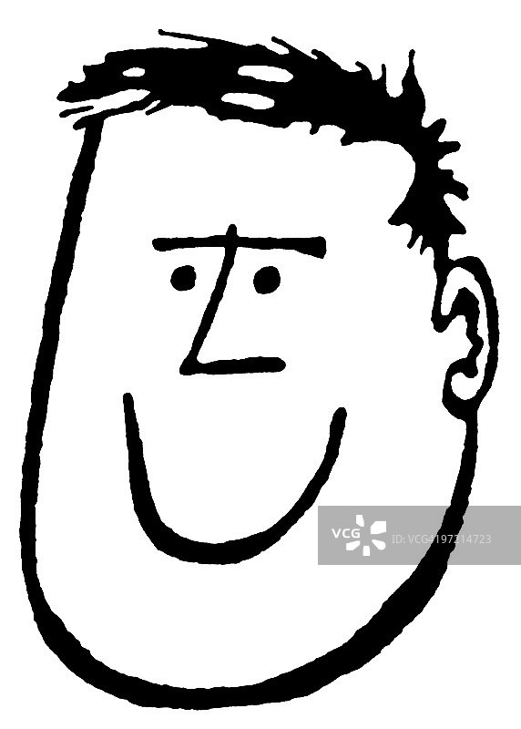 微笑的男人图片素材
