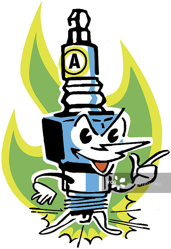 火花塞图片素材