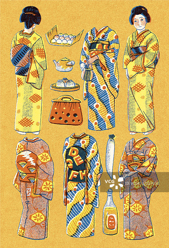 和服购物图片素材