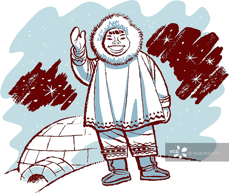 因纽特人图片素材