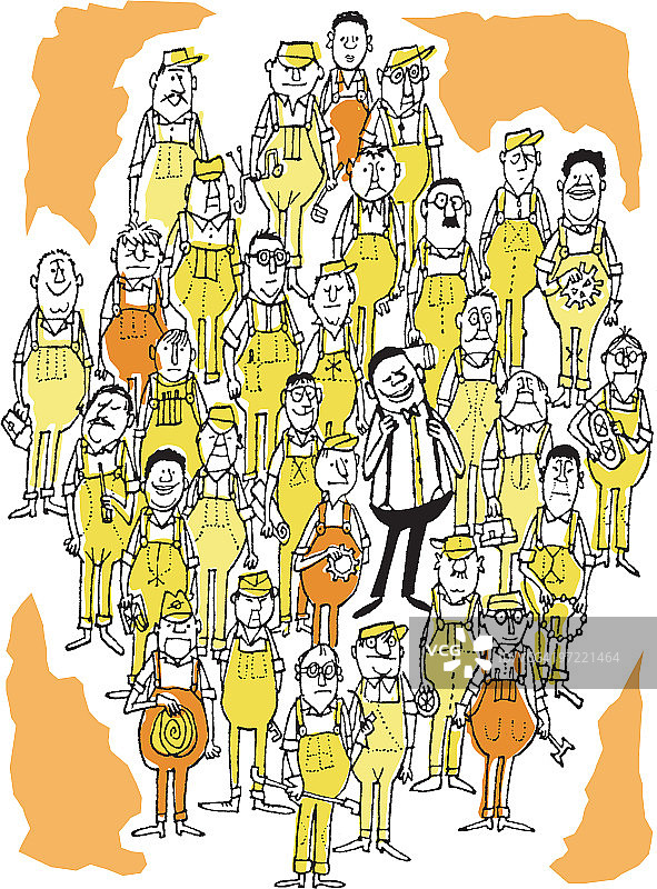 工作的男人们图片素材