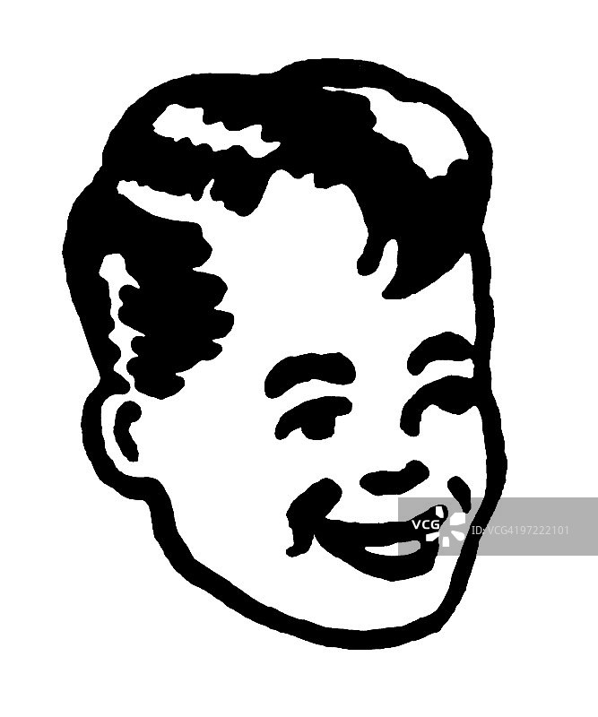 微笑的男孩图片素材
