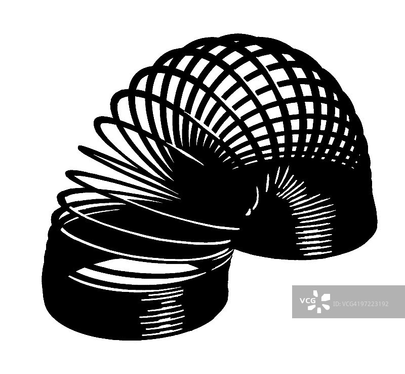 弹簧玩具图片素材