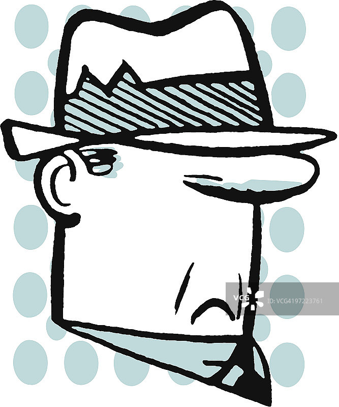 戴帽子的男人图片素材