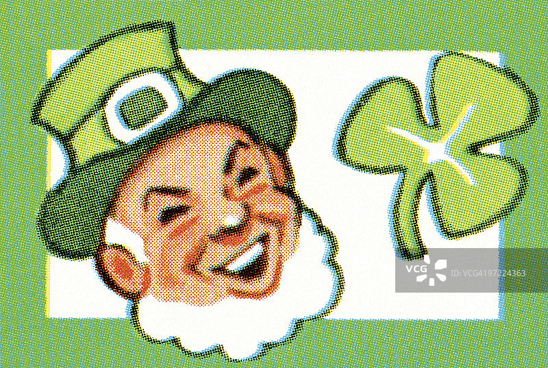 四叶苜蓿图片素材