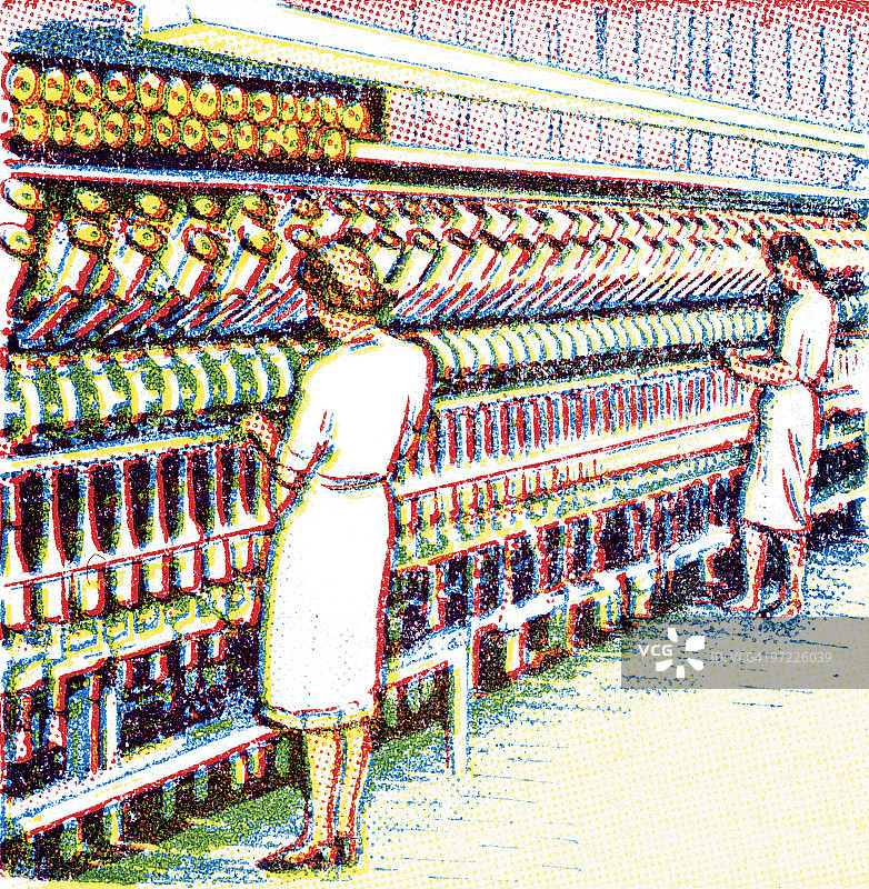 女工厂工人图片素材
