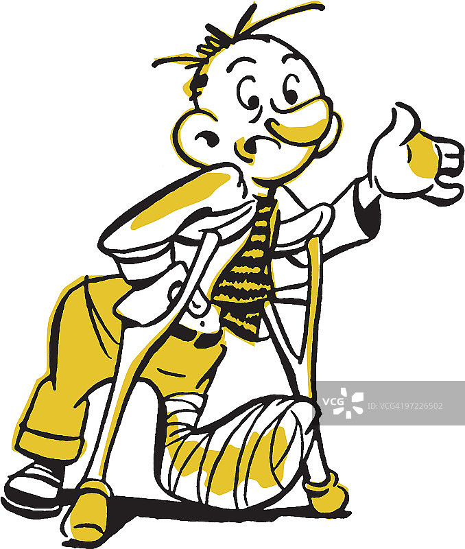 拄着拐杖的男人图片素材