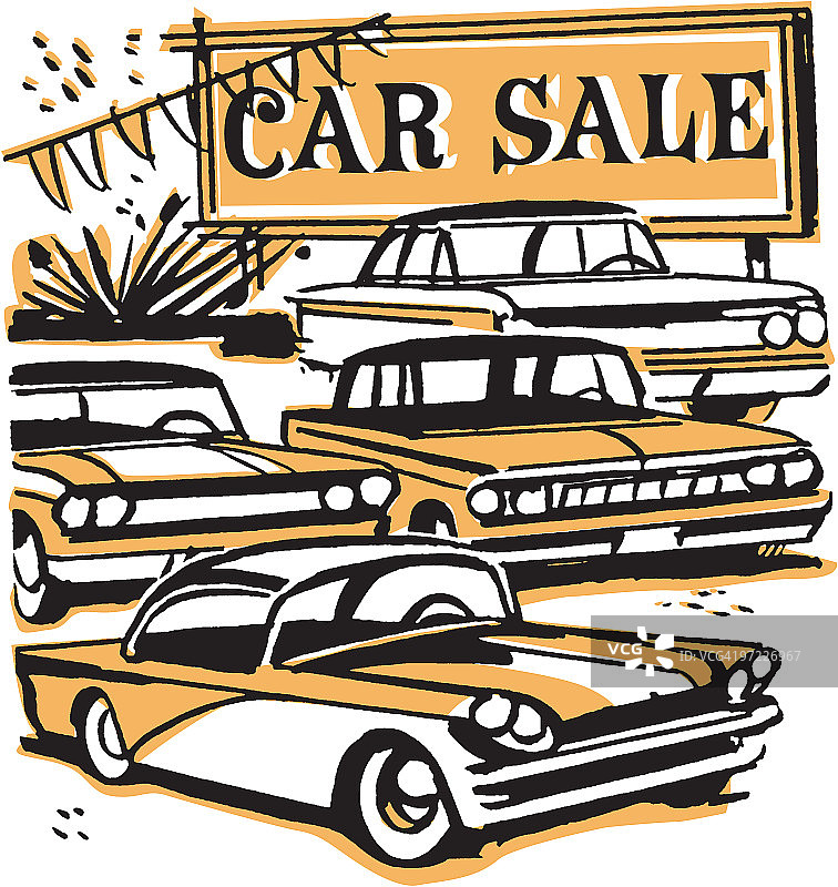 汽车销售图片素材