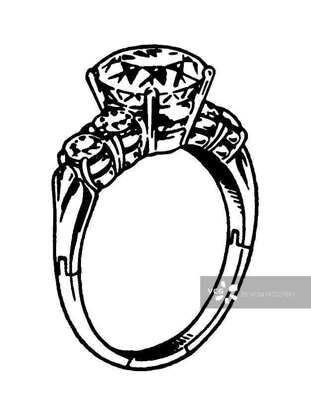 钻石戒指图片素材