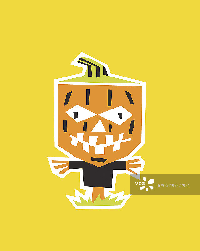 南瓜头图片素材