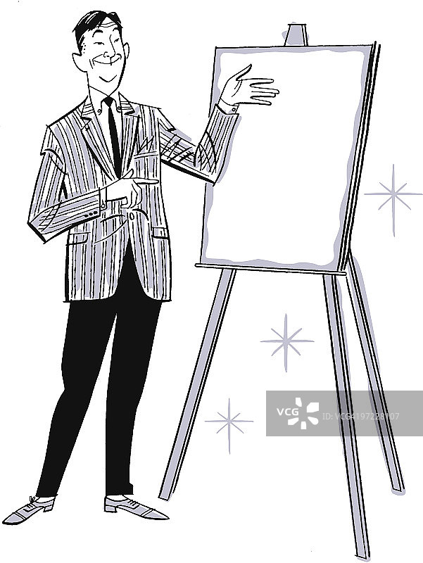 男子演示图片素材