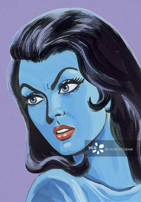 蛇蝎美人图片素材