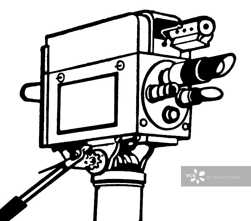 电影摄影机图片素材