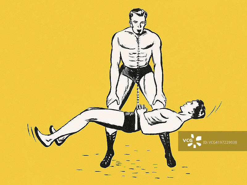 健壮的男人们图片素材