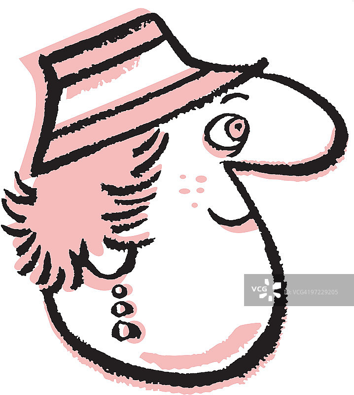 大鼻子的女人图片素材