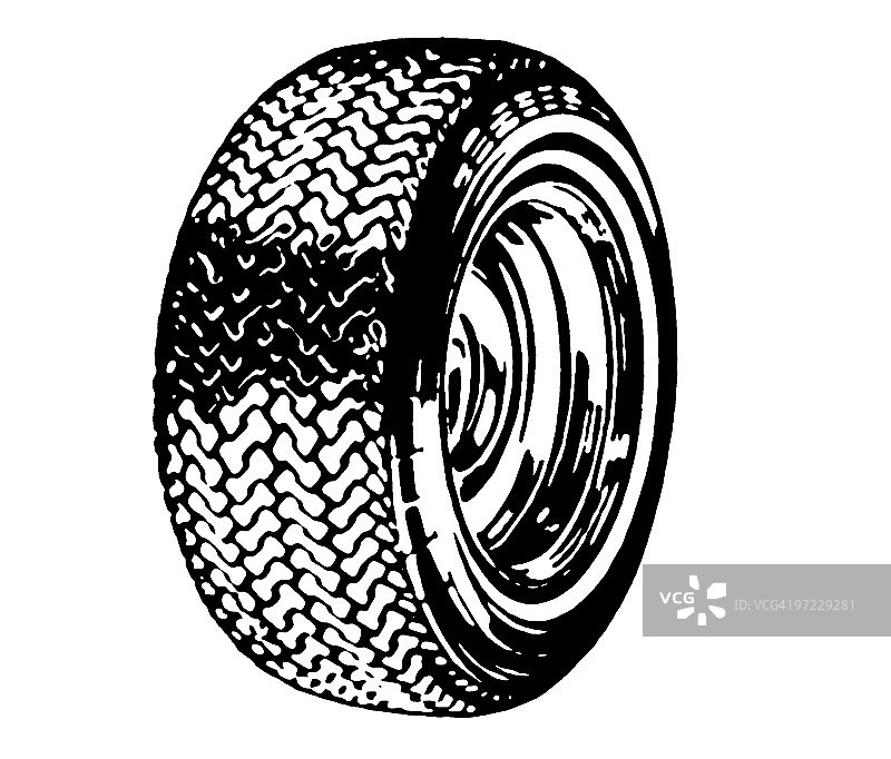 轮胎图片素材