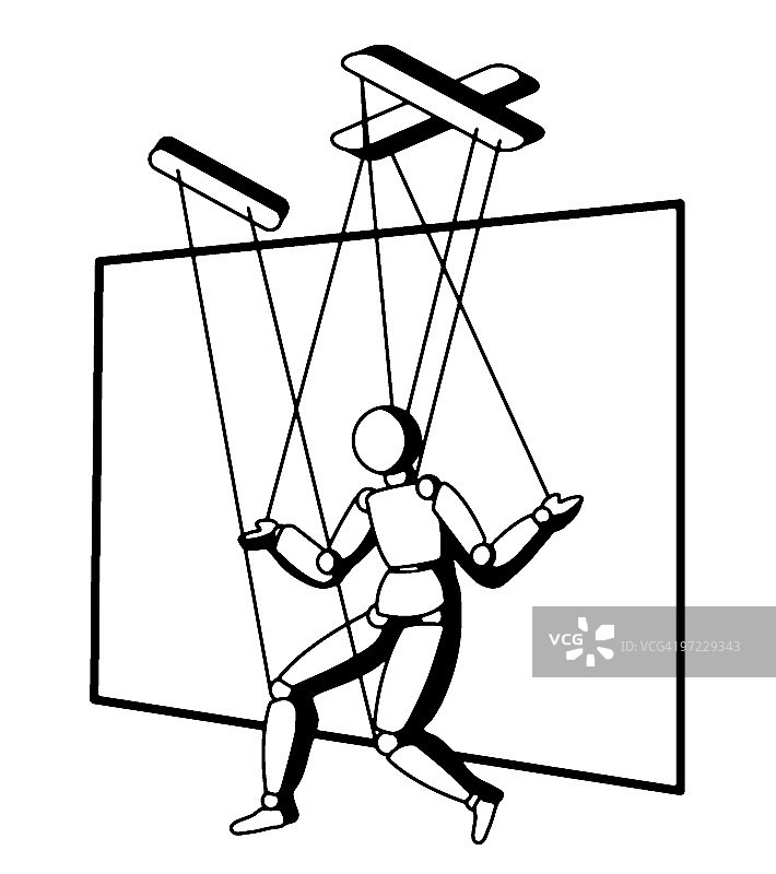 意大利悬丝傀儡图片素材