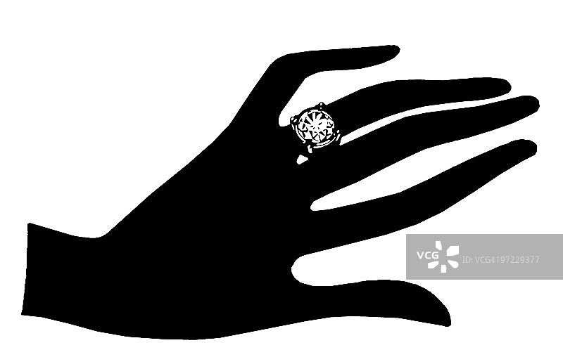 钻石戒指图片素材