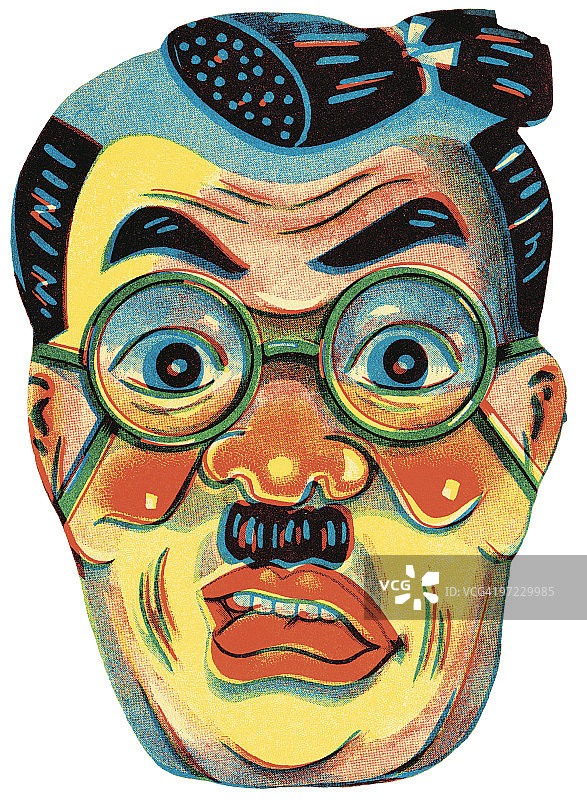 武士分割屏幕图片素材