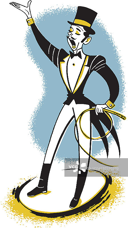 驯狮人图片素材