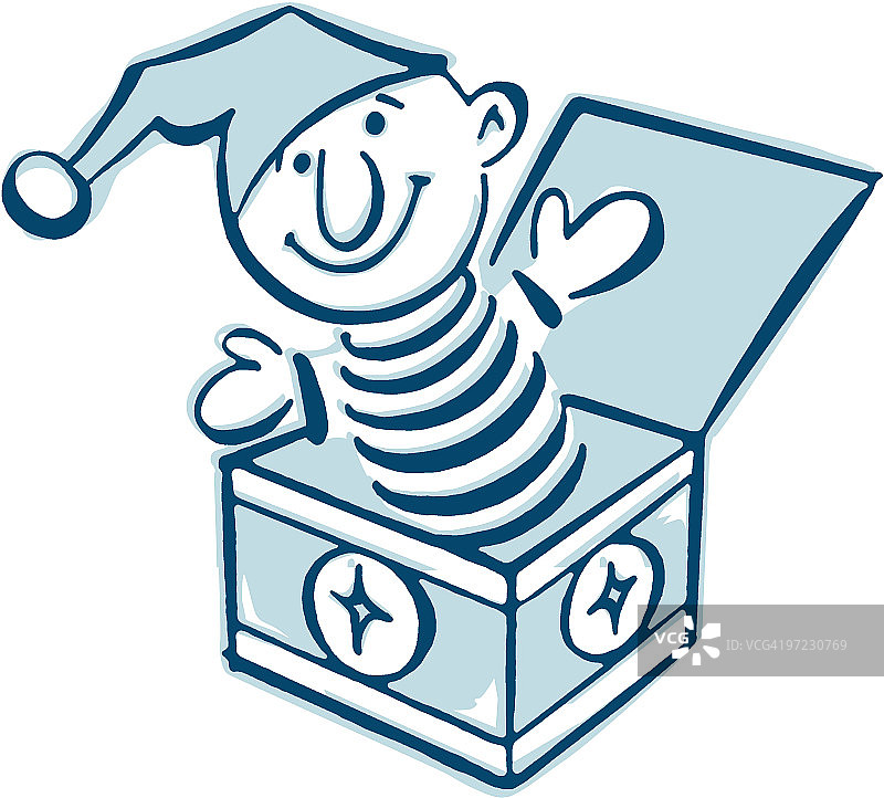 盒子里的杰克图片素材