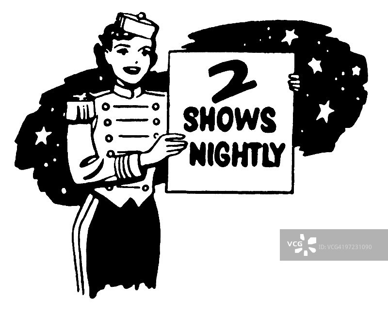 每晚两场演出图片素材