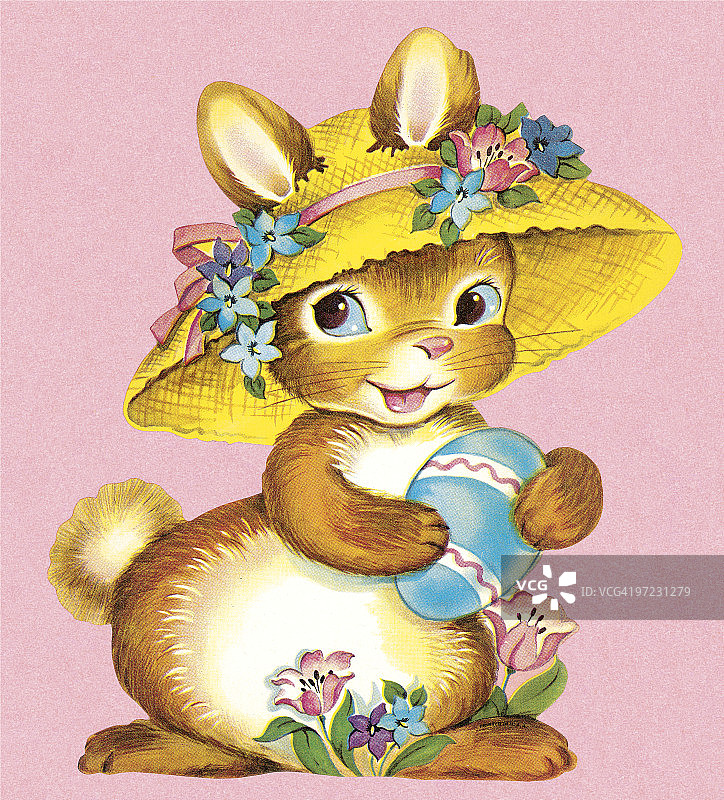 复活节兔子图片素材