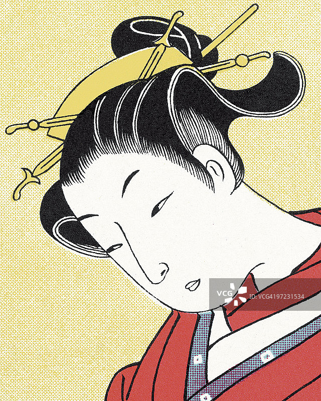 亚洲女人图片素材