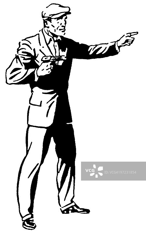 持枪男子图片素材