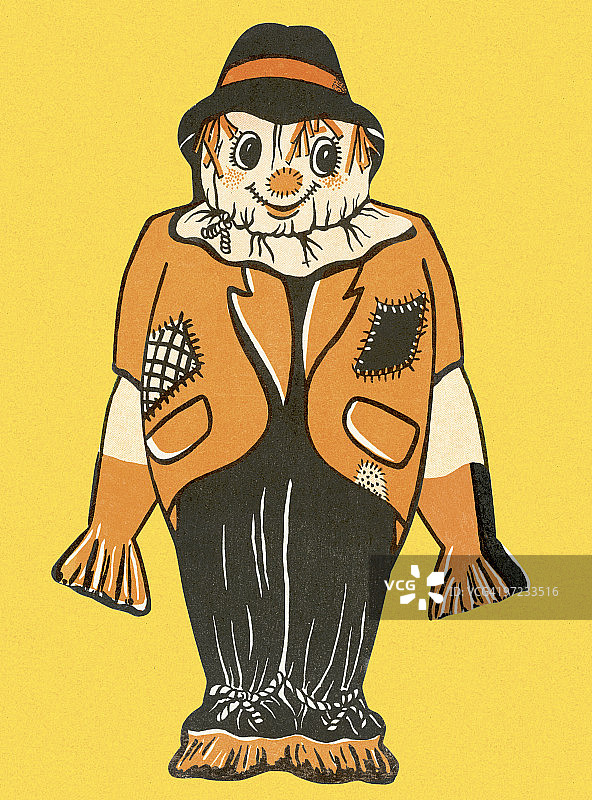 稻草人图片素材