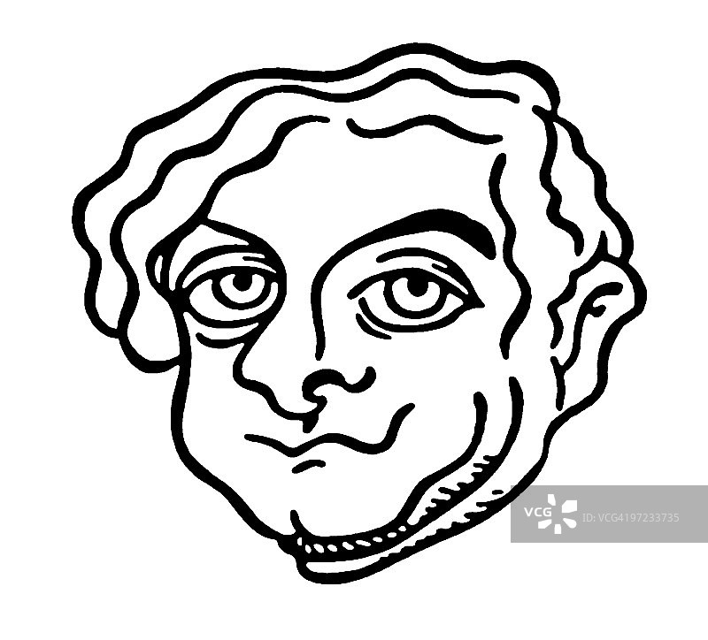 男人。图片素材