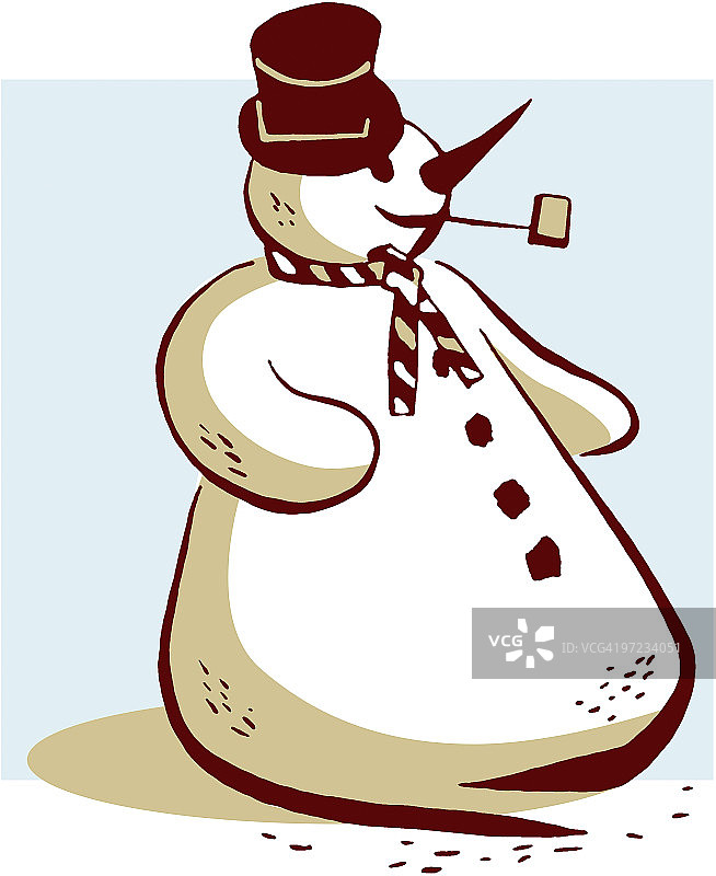 雪人图片素材