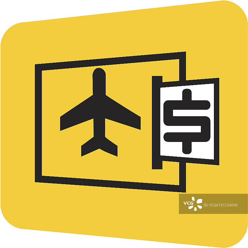 飞机票图片素材