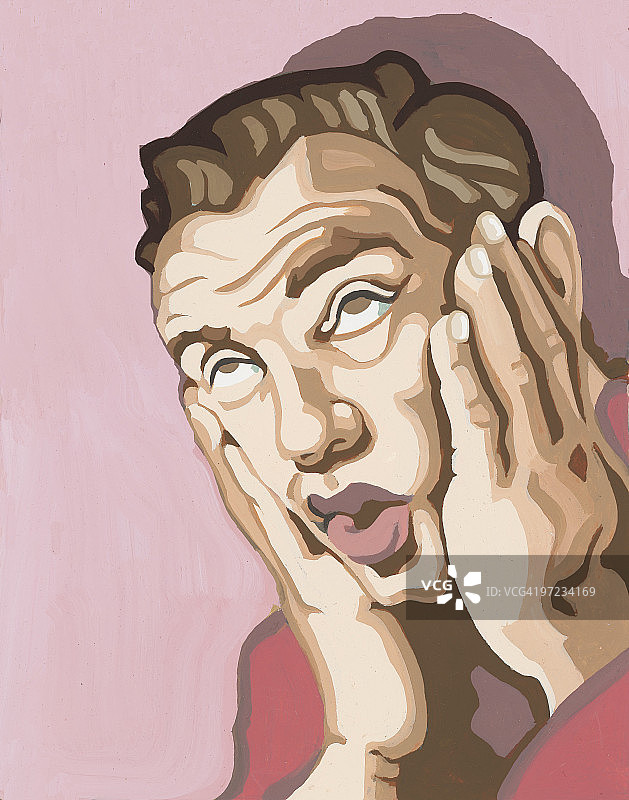 恼火的商人图片素材