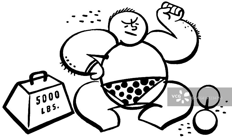 举重运动员图片素材