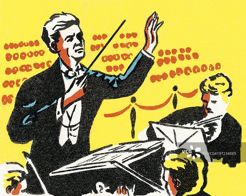 指挥家图片素材