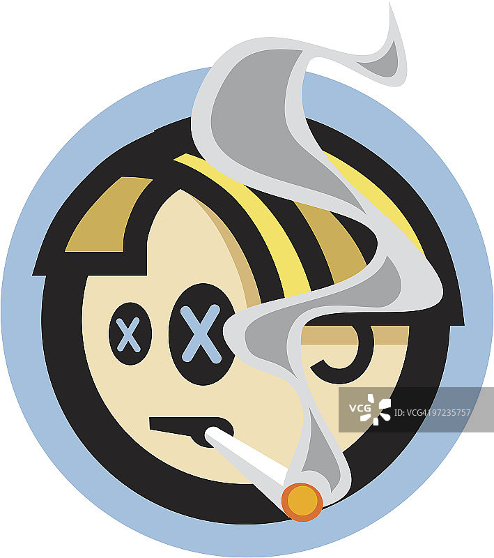 吸烟的男人图片素材