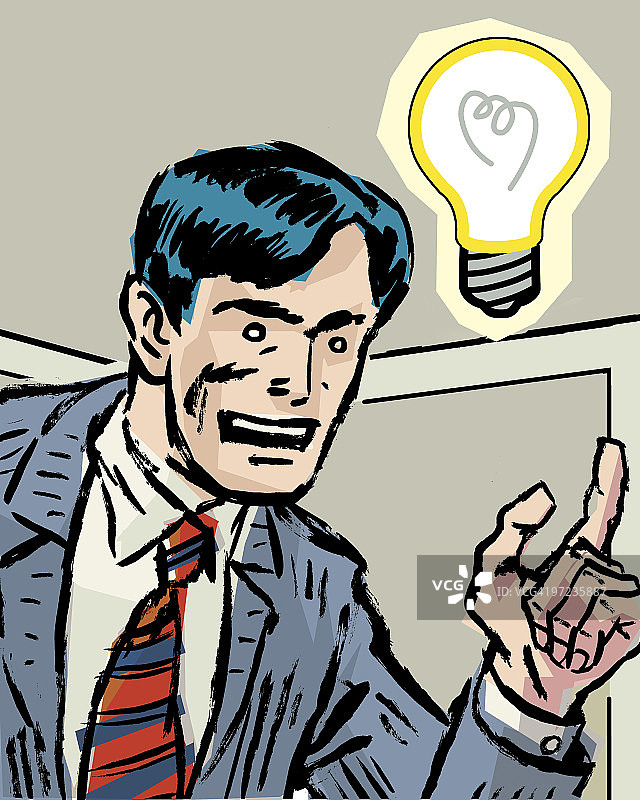 有想法的男人图片素材