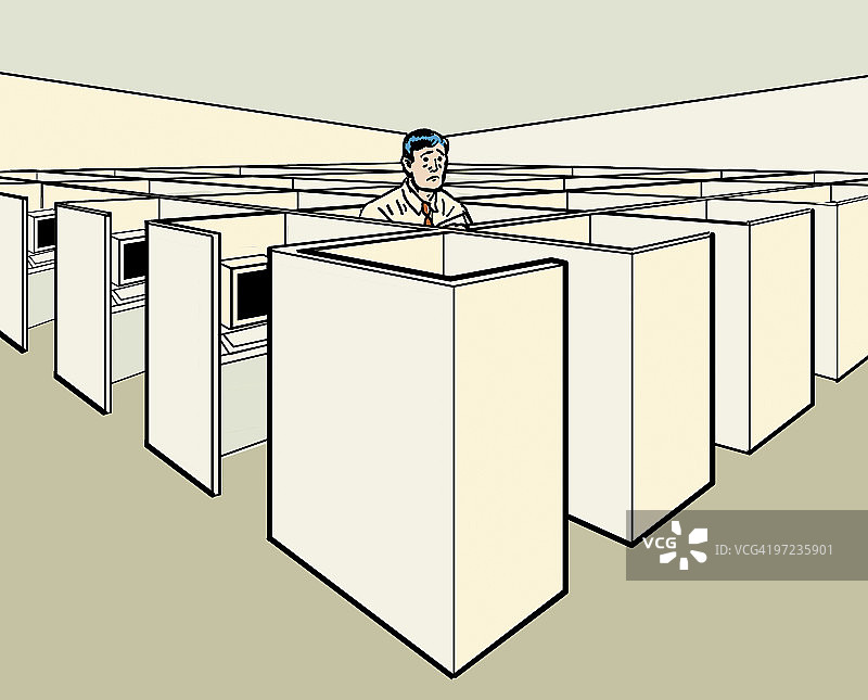 立方体农场图片素材